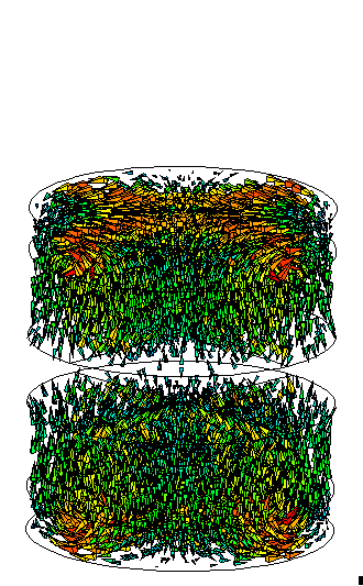 Distributions of flux density