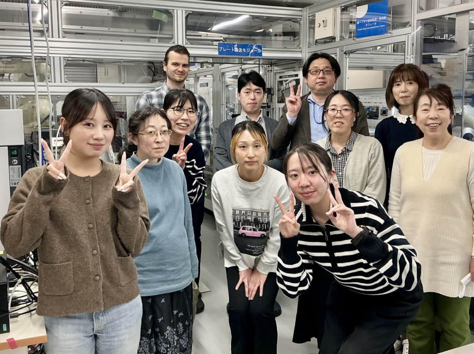 集合写真 自動機前にて