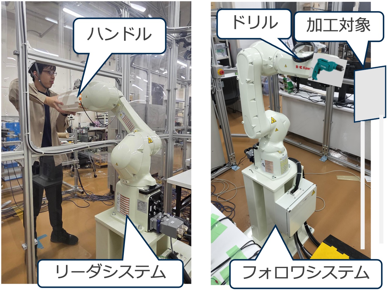 ドリル加工用バイラテラル装置
